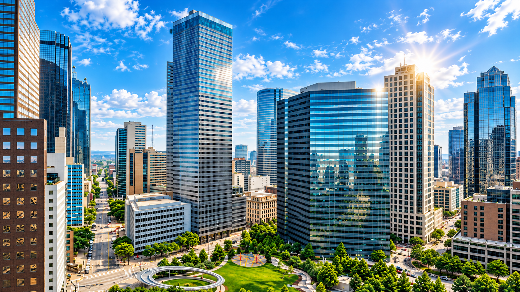 Fund 70 Cityscape - Downtown Dallas